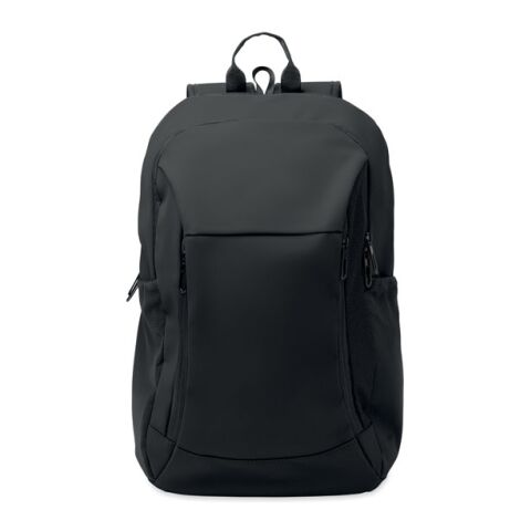 15&quot; Laptop-Rucksack PU schwarz | ohne Werbeanbringung | Nicht verfügbar | Nicht verfügbar