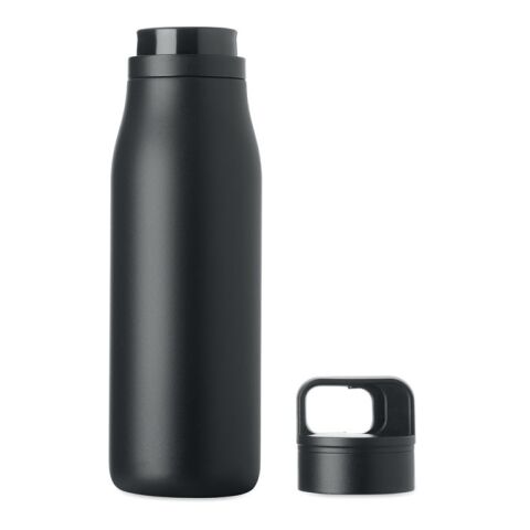 Doppelwandige Flasche 500ml schwarz