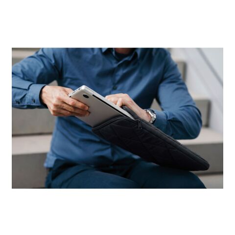15" Laptop-Hülle Nylon schwarz