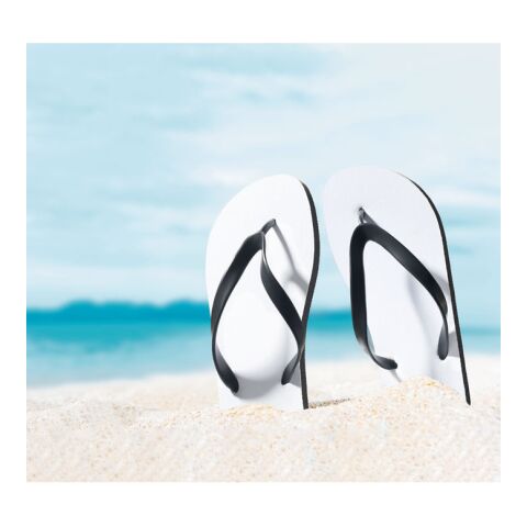 Sublimations-Zehensandalen Größe 44-46 schwarz | ohne Werbeanbringung | Nicht verfügbar | Nicht verfügbar