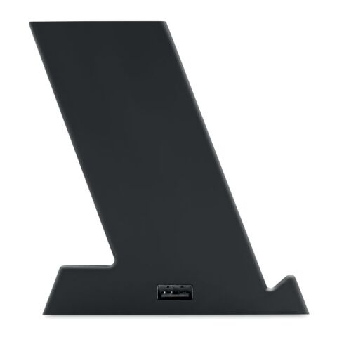 Kabelloses Ladegerät 15W ABS schwarz | ohne Werbeanbringung | Nicht verfügbar | Nicht verfügbar