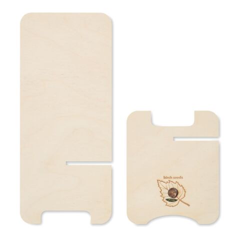 Smartphone Halter Birkenholz holzfarben | ohne Werbeanbringung | Nicht verfügbar | Nicht verfügbar | Nicht verfügbar