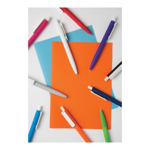 X3-Stift mit Smooth-Touch blau-weiß | ohne Werbeanbringung | Nicht verfügbar | Nicht verfügbar