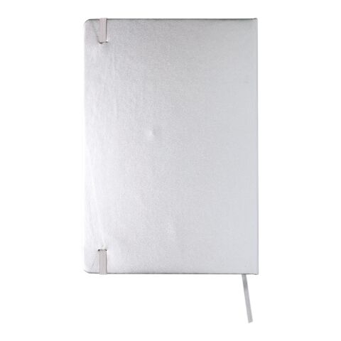 Basic Hardcover Notizbuch A5 silber | ohne Werbeanbringung | Nicht verfügbar | Nicht verfügbar
