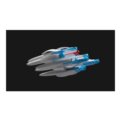 Prodir DS2 Druckkugelschreiber transparent transparent | Blau | ohne Werbeanbringung | ohne Werbeanbringung | Kunststoff transparent