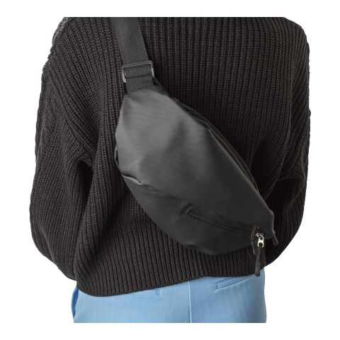 Polyester (600D) Tasche Bria Schwarz | ohne Werbeanbringung | Nicht verfügbar | Nicht verfügbar