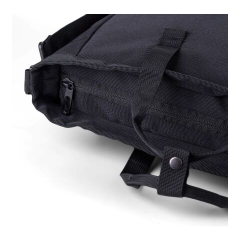 Polyester (900D) Umhängetasche Dean Schwarz | ohne Werbeanbringung | Nicht verfügbar | Nicht verfügbar