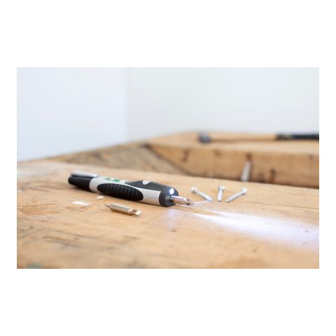 Multifunktionswerkzeug 'Creative' aus Kunststoff Schwarz/Silber | ohne Werbeanbringung | Nicht verfügbar | Nicht verfügbar