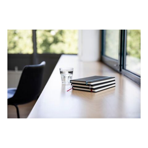 Notizbuch &#039;Regenbogen&#039; aus Kunststoff Rot | ohne Werbeanbringung | Nicht verfügbar | Nicht verfügbar