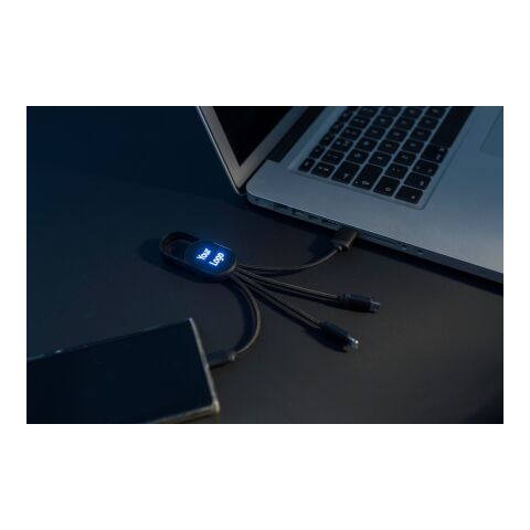 4-in-1-Ladekabelset Rot | ohne Werbeanbringung | Nicht verfügbar | Nicht verfügbar