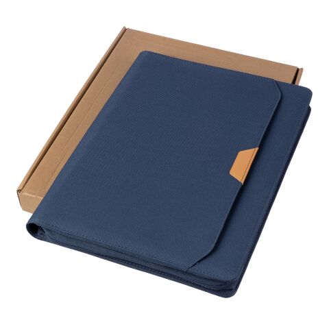 rPET-Mappe A4 Jasmin Blau | ohne Werbeanbringung | Nicht verfügbar | Nicht verfügbar