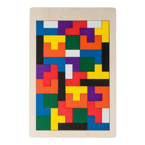 Holzpuzzle-Spiel Skyla Braun | ohne Werbeanbringung | Nicht verfügbar | Nicht verfügbar