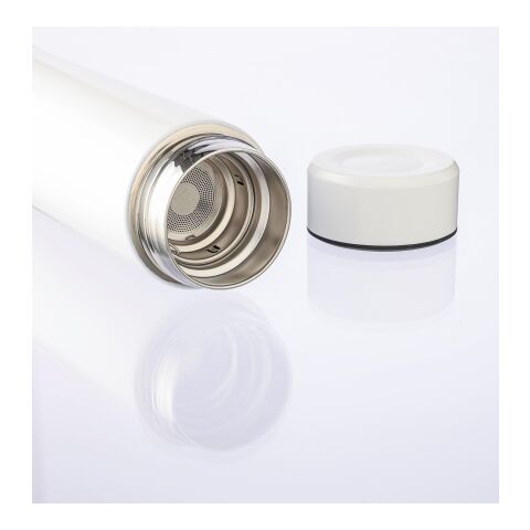 Doppelwandige Edelstahlflasche 425 ml Mary grau | ohne Werbeanbringung | Nicht verfügbar | Nicht verfügbar