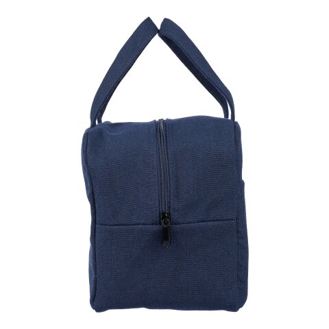 Kühltasche aus recyceltem Poly-Baumwollgewebe (330 g/m²) Elowen Blau | ohne Werbeanbringung | Nicht verfügbar | Nicht verfügbar