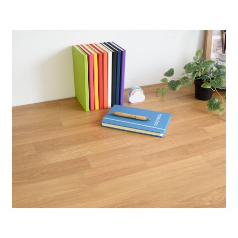 Notizbuch A5 aus PU Eva Braun | ohne Werbeanbringung | Nicht verfügbar | Nicht verfügbar