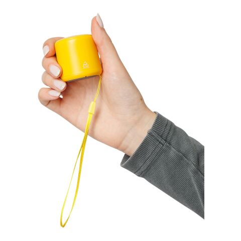 Kabelloser Lautsprecher Peblo | Recycelt Gelb