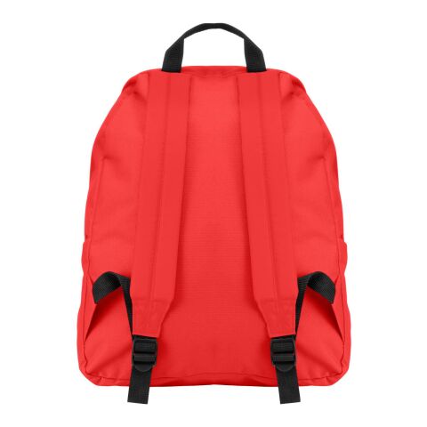 Rucksack 'Basic' aus Polyester Rot