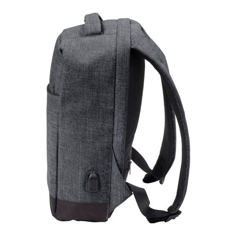 Antidiebstahl Rucksack 'Warschau' aus Polyester anthrazit