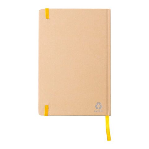 Notizbuch Gianni | Recycelt | A5 | Liniert Gelb