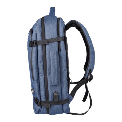 rPET-Polyester (300D) Rucksack Malcolm Hellgrau