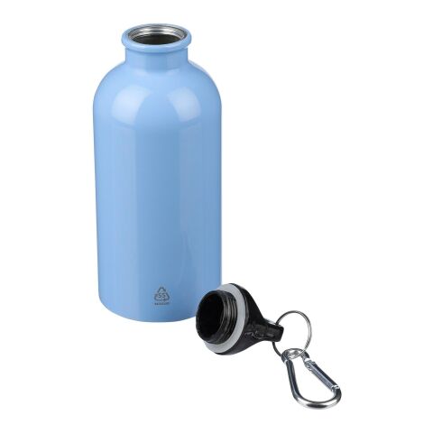 Einwandige Flasche aus recyceltem Edelstahl (400 ml) Sable Hellgrün