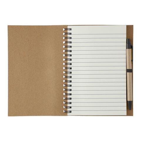 Notizbuch aus recyceltem Papier Stella Schwarz