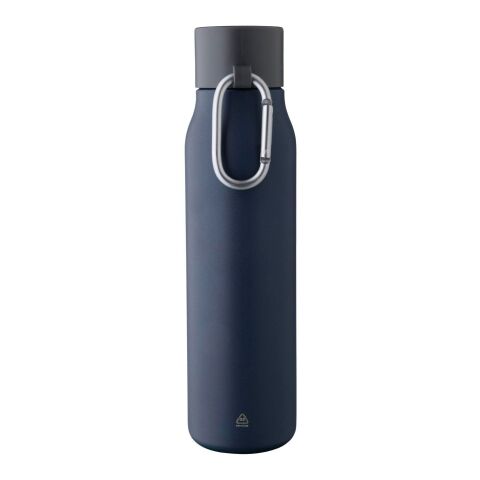 Trinkflasche aus recyceltem Edelstahl (600 ml) Cassian Weiß