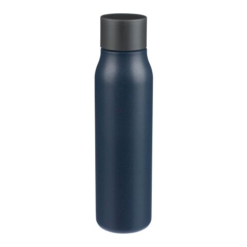 Trinkflasche aus recyceltem Edelstahl (600 ml) Cassian Blau