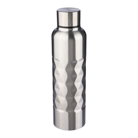 Einwandige Trinkflasche aus recyceltem Edelstahl (800 ml) Talin Silber