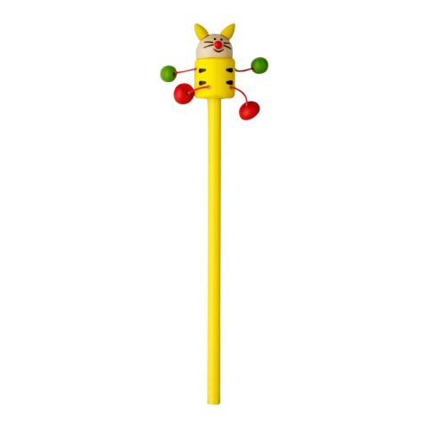 Bleistift 'Animal' mit Tierfiguren bunt