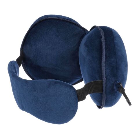 Reisekissen aus Polyester Leontine Blau
