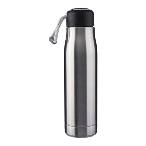 Doppelwandige Trinkflasche aus recyceltem Edelstahl (500 ml) Solene Silber