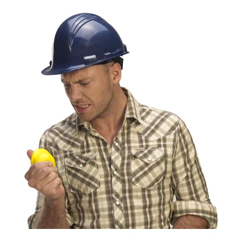 Anti-Stress Bauhelm &#039;Bobby&#039; aus PU Schaum Weiß | ohne Werbeanbringung | Nicht verfügbar | Nicht verfügbar