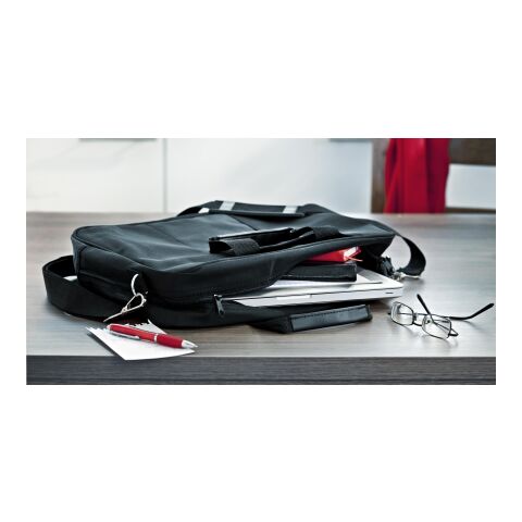 Laptoptasche &#039;Form&#039; aus Mikrofaser Schwarz | ohne Werbeanbringung | Nicht verfügbar | Nicht verfügbar