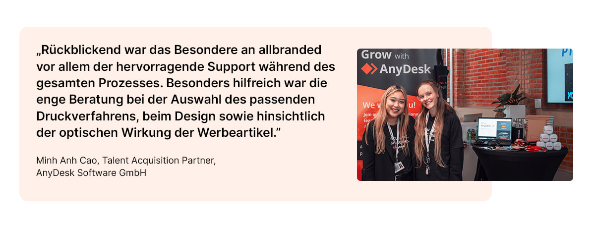 Zitat AnyDesk Erfolgsgeschichte