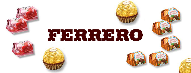 Werbeartikel von Ferrero