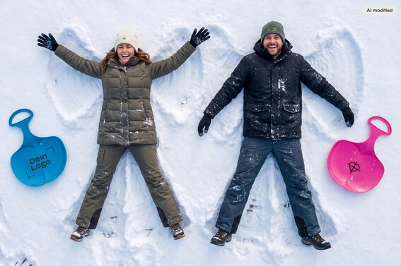 Winter Werbeartikel mit Logo